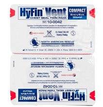 Load image into Gallery viewer, Hyfin Vent Compact Chest Seal Twin Pack
